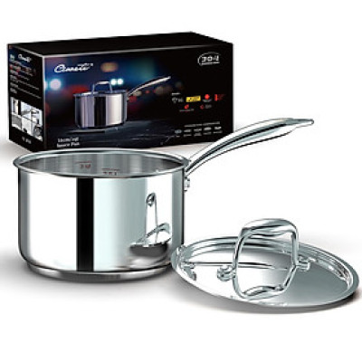 Quánh inox Ciwete saucepan with lid 18cm Hàng chính hãng