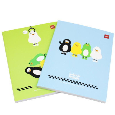 Tập Học Sinh - 5 Ô Ly Vuông - 96 Trang 120gsm - Deli CNA96-HBF (Mẫu Bìa Giao Ngẫu Nhiên)