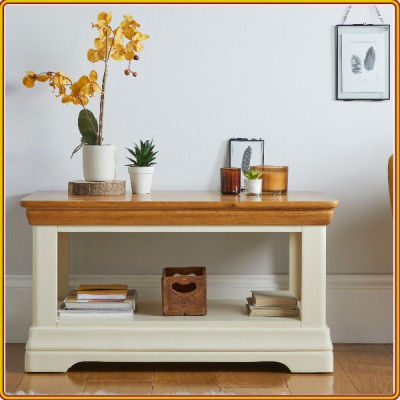 Bàn trà cafe 2 tầng Juno Sofa 110 x 55 x 45 cm