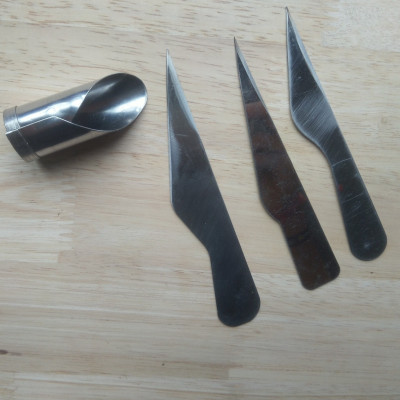 Combo 5 ngón tay inox lặt đầu tôm