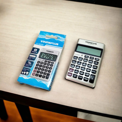 Máy Tính Bỏ Túi LC-403VN Bảo Hành 2 Năm - Có Vỏ Giả Da Simili