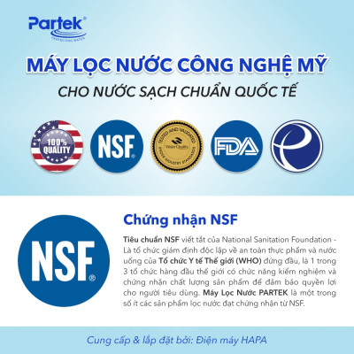 Lõi Lọc PARTEK - PARAGON Full Models 10 inch 20 inch P1005-PP PCA102 CATION GAC CTO Carbon P1012-PRS Sợi Cuốn Sợi Quấn - Hàng Chính Hãng