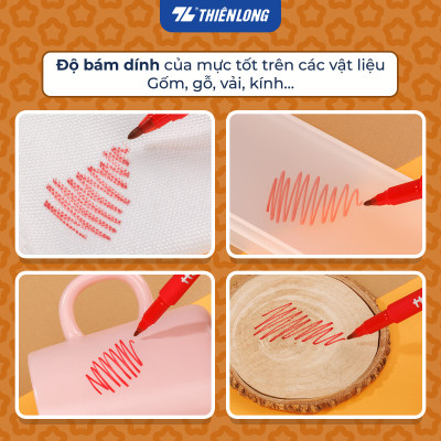 Bút lông dầu Hoshi Thiên Long PM-019/HS - Công nghệ Nhật Bản