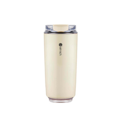 Ly giữ nhiệt inox 304 Elmich EL8300 dung tích 420ml, Hàng chính hãng, chống rò rỉ, nắp dạng bật - JoyMall