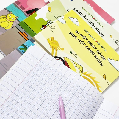 Tập Học Sinh Việt Nam Trong Tôi Là - Miền Nam - 4 Ô Ly - 96 Trang 60gsm - The Sun 01