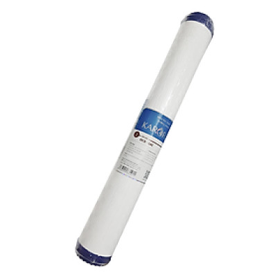 Lõi Lọc Nước Số 2 Karofi 20 Inch OCB - GAC Cho Nguồn Lọc Nước Đầu Nguồn - Hàng Chính Hãng