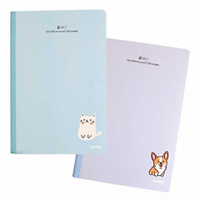 Vở may dán gáy Caro B5 200 trang; MS: 836