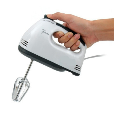 Máy đánh trứng cầm tay mini, máy đánh kem bơ 7 tốc độ tiện lợi
