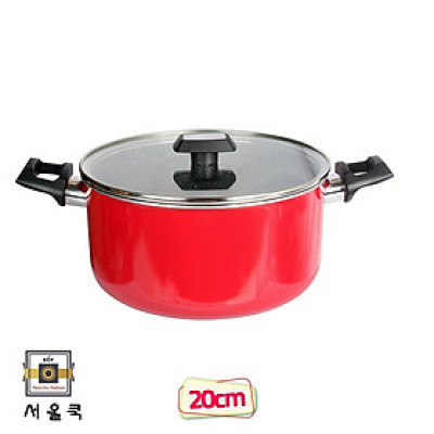 Nồi chống dính vân đá cao cấp Hàn Quốc SeoulCook dày dặn, quai chống nóng, nắp kính cường lực viền inox chắc chắn - Hàng chính hãng