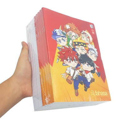 Tập Học Viện Alpha 4 Ô Ly 100 Trang ĐL 120g/m2 - FAHASA (Mẫu Màu Giao Ngẫu Nhiên)