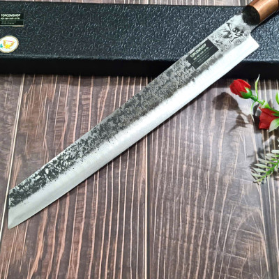 DAO BẾP NHÍP PHÚC SEN  SASHIMI MẶT HOA VĂN MÃ HB1 N4