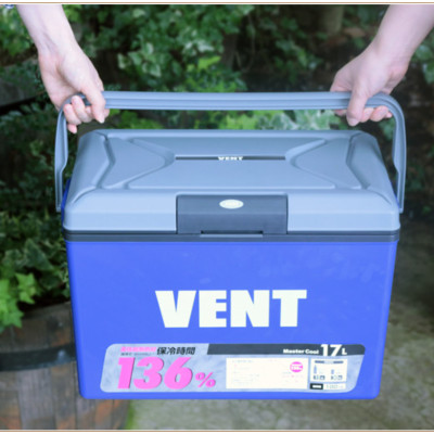 Thùng đá giữ nhiệt đa năng Vent Master Cool tặng kèm khay đá Yukipon Block 8 viên - nội địa Nhật Bản