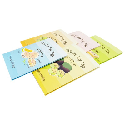 Giấy Kê Tay Tập Bánh Việt - The Sun - Mè Xửng - Màu Xanh Lá