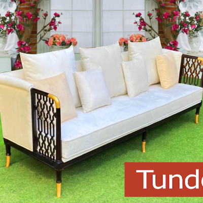 Bộ sofa Tundo khung đồng nệm mút cao cấp 