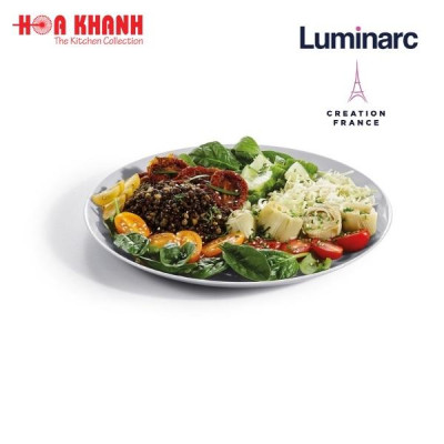 Đĩa Thủy Tinh Luminarc Diwali Granit 25cm - bộ 6 đĩa - P0870