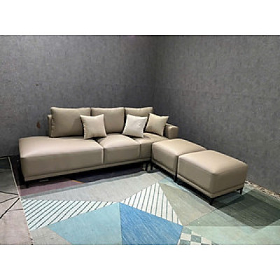 Sofa phòng khách Tundo Miniso NK2025 KT 1m8 kèm 2 đôn lớn nhỏ