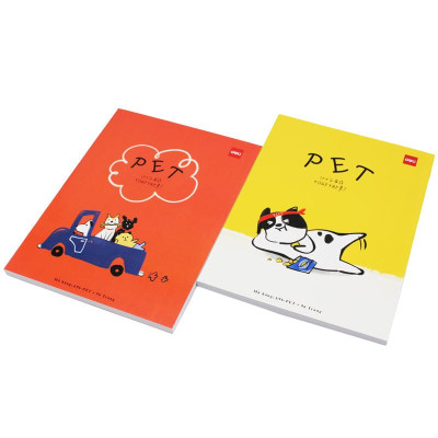 Tập Học Sinh - 4 Ô Ly Vuông - 96 Trang 120gsm - Deli CNA96-PET (Mẫu Bìa Giao Ngẫu Nhiên)