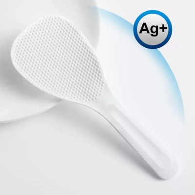 Muôi xới cơm ion bạc kháng khuẩn, có tính chịu lực cao, bền chắc cho thời gian sử dụng lâu dài - nội địa nhật Bản 