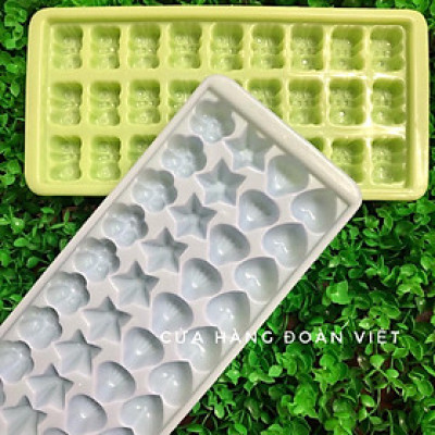 [MỚI] Combo 2 Khay Đá Nhựa Nhiều Mẫu - Khuôn Làm Thạch. Chuyên phục vụ Sp Gia dụng, Khuôn làm bánh, Dụng cụ học Sinh, Nh