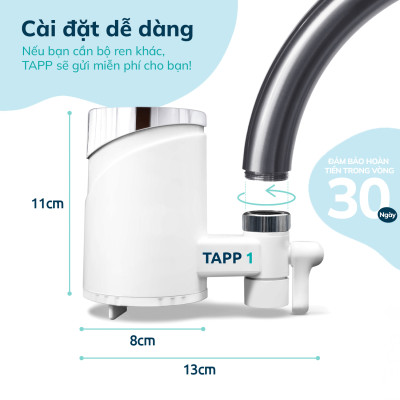 Bộ lọc nước gắn tại vòi - model UF SA - Ultra Tapp 1 -T1-UFP1