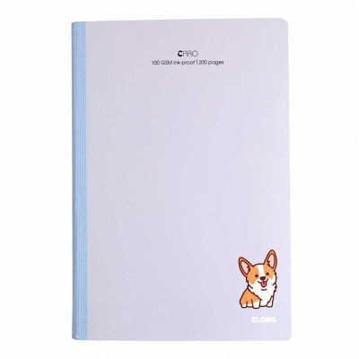 Vở may dán gáy Caro B5 200 trang; MS: 836