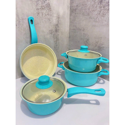 Bộ Nồi Và Chảo Chống Dính 13 Món Nấu Ăn Cho Nhà Bếp Quà Tặng Cho Bạn Bè Và Gia Đình - Bộ Nồi 13 Chi Tiết - HÀNG CHÍNH HÃNG MINIIN