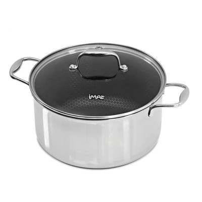 Bộ 3 nồi (16,22,26cm) iMat Blackcube 