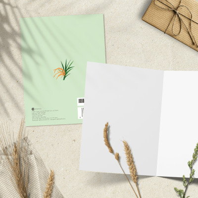 Thiệp mừng phụ nữ 8/3, 20/10, SDstationery Dễ Thương Nhiệt Tình, cô gái Nam bộ, chữ nhật 14 x 10,8 cm