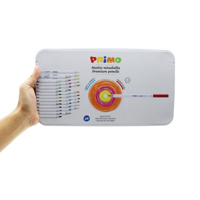 Hộp Thiếc Gồm 36 Bút Chì Màu Minabella PRIMO 5247MINAB36