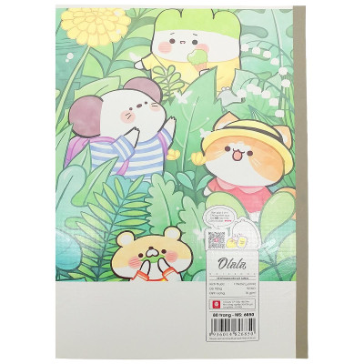 Tập Haplus Olala - Kẻ Ngang - 80 Trang 70gsm - Hải Tiến 6850 (Mẫu Bìa Giao Ngẫu Nhiên)