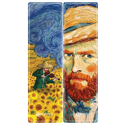 10 Cái Bookmark Kẹp Sách, Dấu Trang Hoạ Tiết Tranh Van Gosh  - SBOOKS