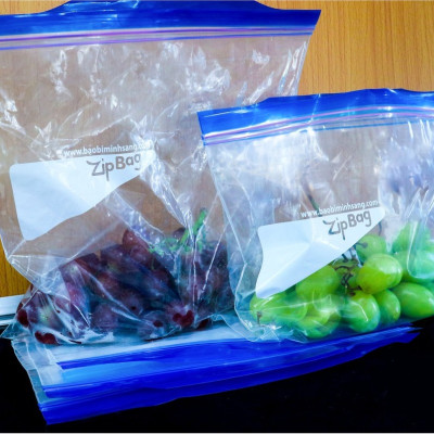 Túi Zip Bảo Quản Thực Phẩm Đông Lạnh Tiện Lợi Nhiều Kích Cỡ Hàng Nội Địa Nhật