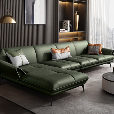 Sofa da góc L Vintage Tundo HDCT-15