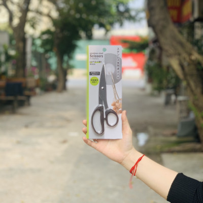 Bộ 3 cây kéo đa năng cao cấp Nhật Bản Echo Metal 18cm lưỡi kéo bằng thép không gỉ sắc bén & bền bỉ