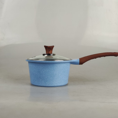 Nồi quánh đúc men đá Sapphire Greencook GCS09 sử dụng được bếp ga, bếp hồng ngoại, bếp từ...KHÔNG KÉN BẾP-Hàng chính hãng