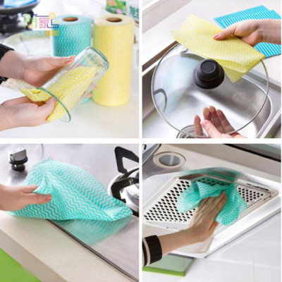 Combo 6 Cuộn Khăn Lau Đa Năng ( 6 Cuộn - 300 khăn ) Tiện Ích