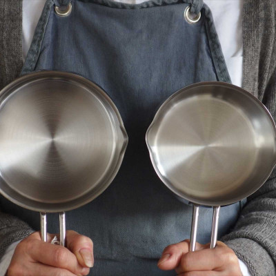 Nồi quánh dùng cho bếp từ có tay cầm Tsubame nội địa Nhật Bản