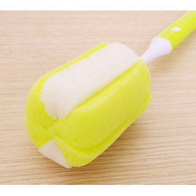 Dụng cụ cọ rửa bình nước, chai lọ cán tùy chỉnh Kokubo có móc treo tiện dụng - Made in Japan