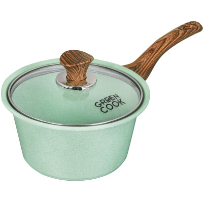 Bộ 3 nồi quánh đúc Ceramic nắp kính chống dính 5 lớp đáy từ Greencook GCS05 Size 18cm/20cm/24cm dùng cho bếp từ,bếp ga,bếp hồng ngoại,bếp củi-Hàng chính hãng