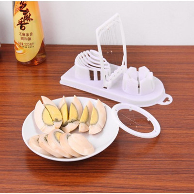 Combo 01 Muôi xới cơm chống dính tiện lợi Echo Metal + 01 Dụng cụ cắt  trứng lưỡi Inox cao cấp - Nội địa Nhật Bản