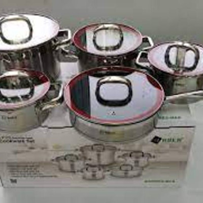 Bộ nồi inox AN05RED-MAX hàng chính hãng