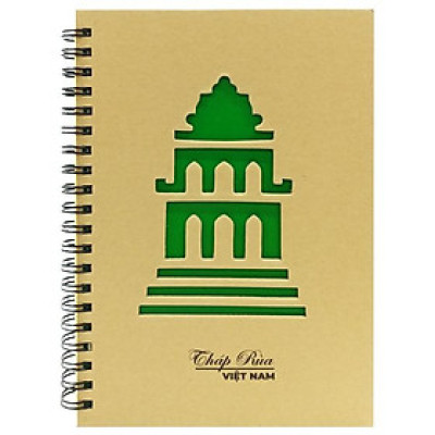 Sổ Lò Xo Khuôn Bế Phong Cảnh Việt Nam - The Sun 04 - Tháp Rùa