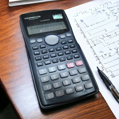 Máy tính học sinh FX-570MS PLUS Phù hợp với học sinh lớp 5 đến lớp 7, Bảo Hành 7 Năm