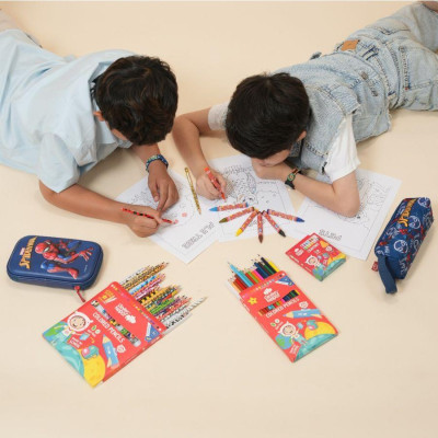 Hộp 24 Bút Chì Màu Tropical Jungle - Clever Hippo COPEN2401