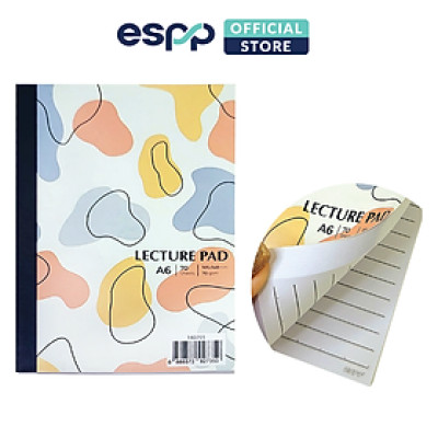 Sổ dọc đứng A6 có kẻ hàng 70 tờ - ESPP