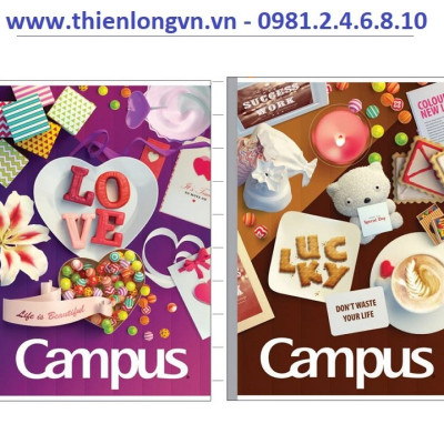 Lốc 5 quyển vở kẻ ngang 120 trang B5 Gift Campus NB-BGIF120