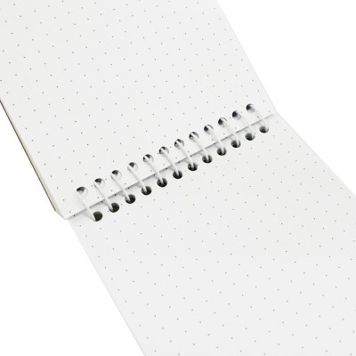 Sổ Lò Xo Teen Không Kẻ Có Chấm 80gsm - Cute Animals - The Sun 01 - Màu Xanh Lá