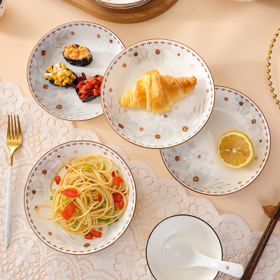 Bộ Bát Đĩa Gosu Cao Cấp Hoa Mai Bạc Sang Trọng