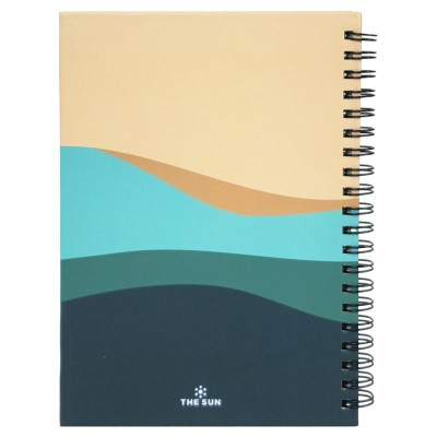 Sổ Lò Xo B6 Kẻ Ngang - 160 Trang 80gsm - Nature On Sunset - The Sun 03