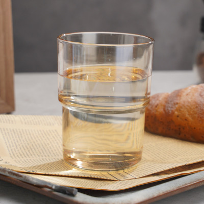 Ly thủy tinh kèm ống hút 400ml chống tràn giữ nhiệt